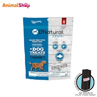 Snack De Perro Libre De Granos Pescado D'Natural 400Gr